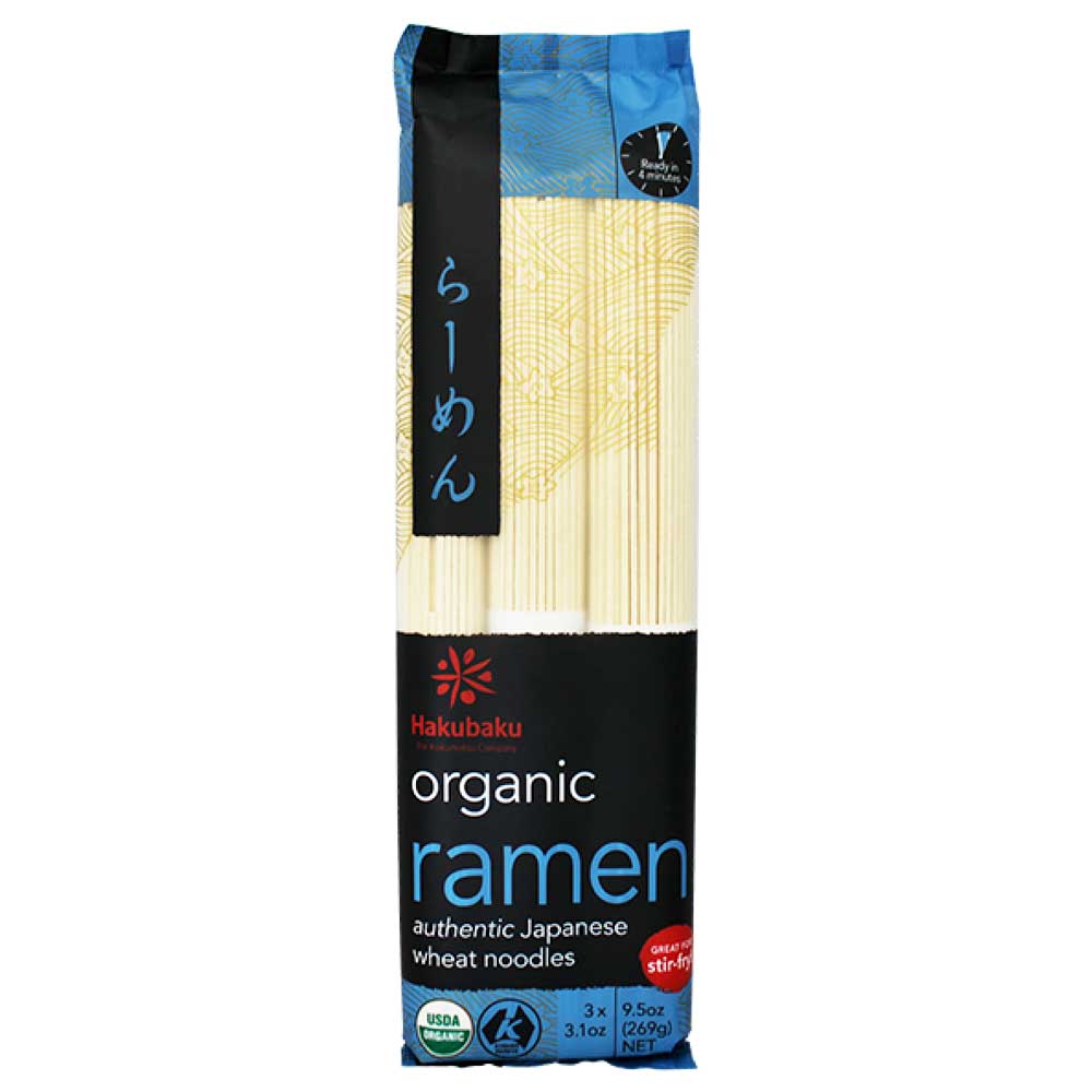 Pasta Ramen Orgánica Hakubaku 269 g - Global Gourmet Market
